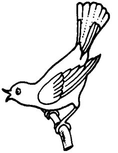 236x305 Bird Clipart Black And White