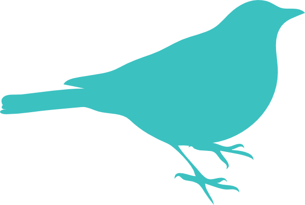 600x402 Bird Silhouette Clip Art