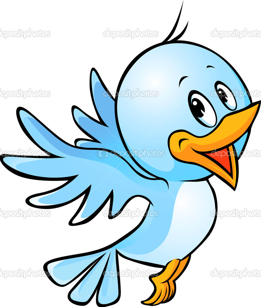 868x1023 Images Of Cartoon Birds Clip Art Large Blue Bird Png Clipart
