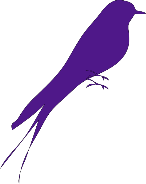474x597 Big Purple Bird Png, Svg Clip Art For Web