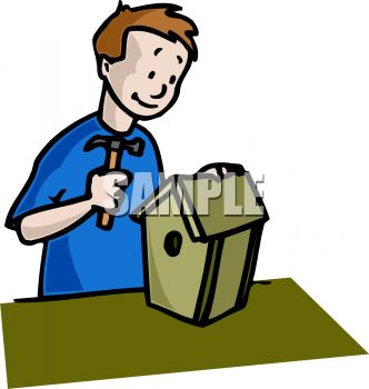 332x350 Bird House Clipart Building