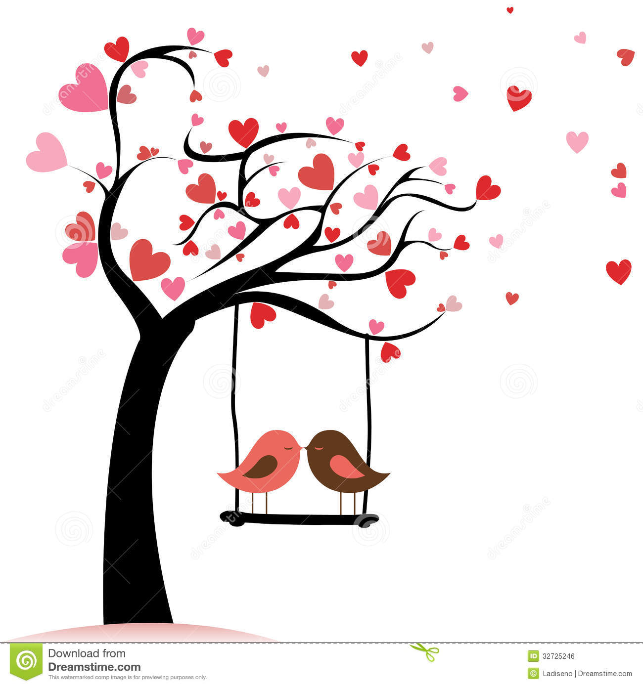 1300x1390 Clipart Birds Tree Svg