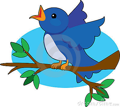 400x359 Nest Clipart Blue Bird