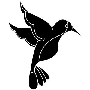 300x300 Bird Silhouette Clip Art