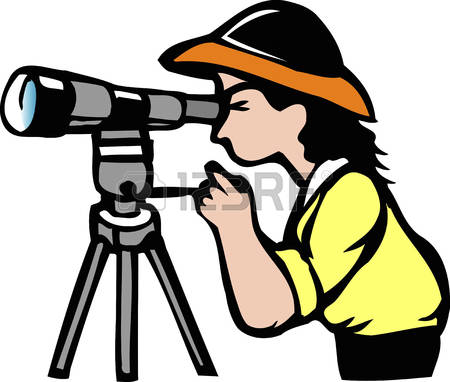 450x382 Bird Watching Clipart