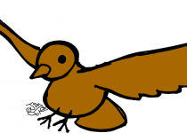 210x150 Clip Art Clip Art Of Bird