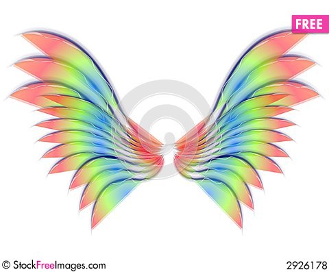 480x397 Isolated Angel Or Bird Wings