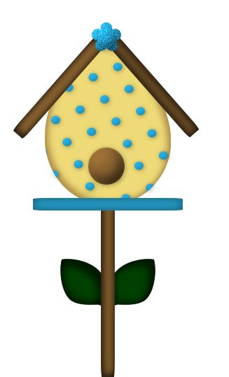 327x539 55 Best Clip Art On Bird Houses Images Drawings