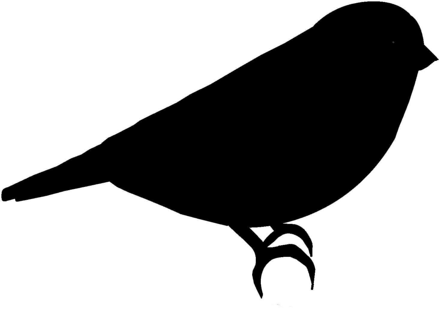 1470x1029 Bird Outline Clip Art