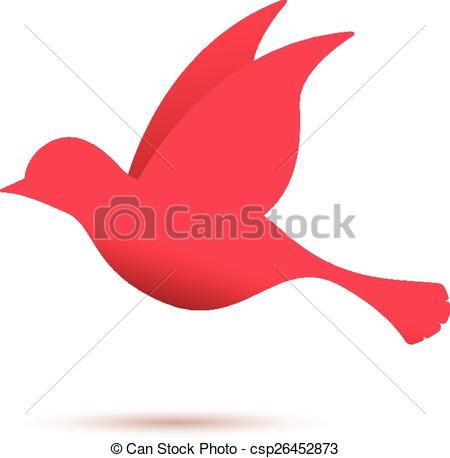 450x458 Bird Flying Clipart