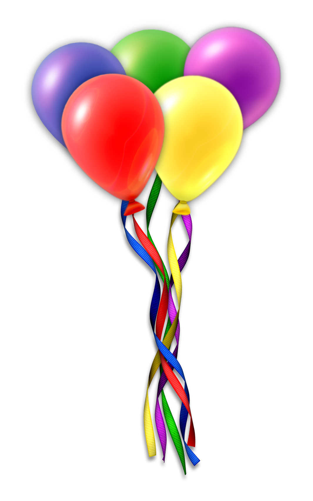 1065x1704 Birthday Balloon Clipart