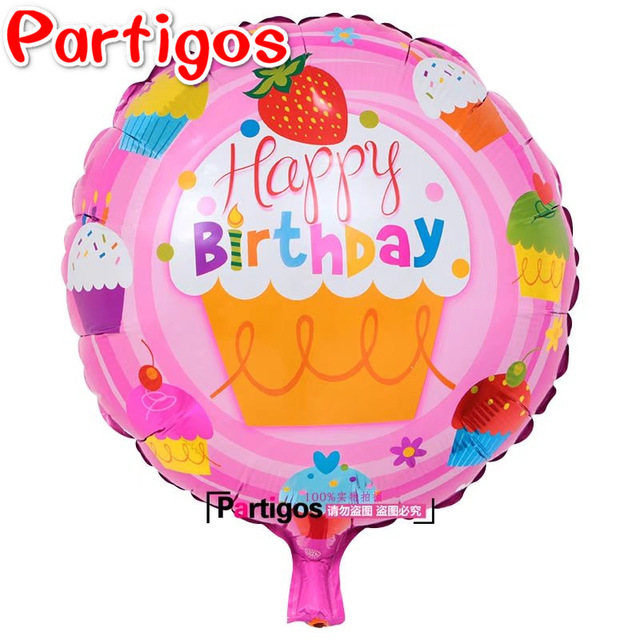 640x640 Buy 50pcs 18 Inch Round Shaped Strawberry Foil