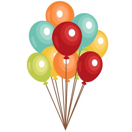 432x432 Best Birthday Balloons Clipart