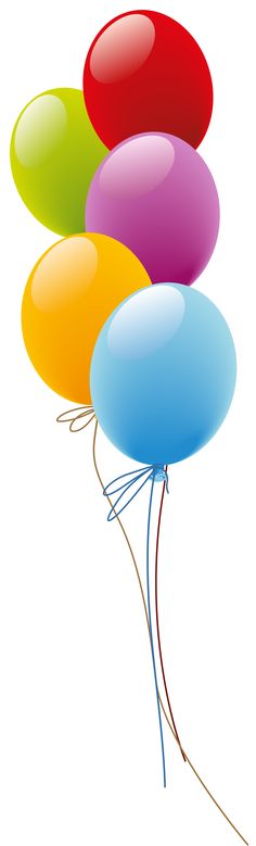 236x779 Transparent Balloons Bunch Clipart Image Luftballons