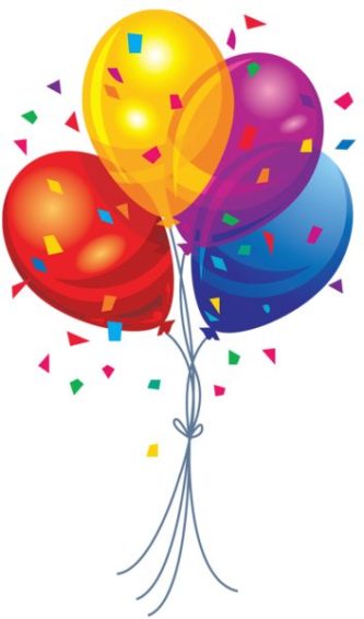 333x566 Birthday Balloons Clipart Free Balloon Clipart