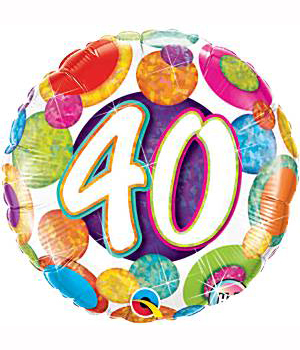 300x350 80th Birthday Balloon
