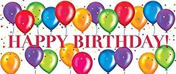 355x150 Creative Converting Birthday Balloons Giant Party