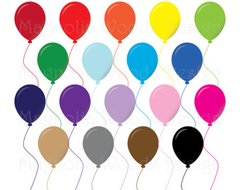 340x270 On Sale Balloons Clip Art Instant Download Digital Clip Art