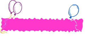 300x138 Blank Birthday Banner Clip Art Download