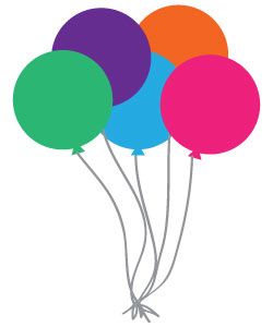 Birthday Banners Clipart