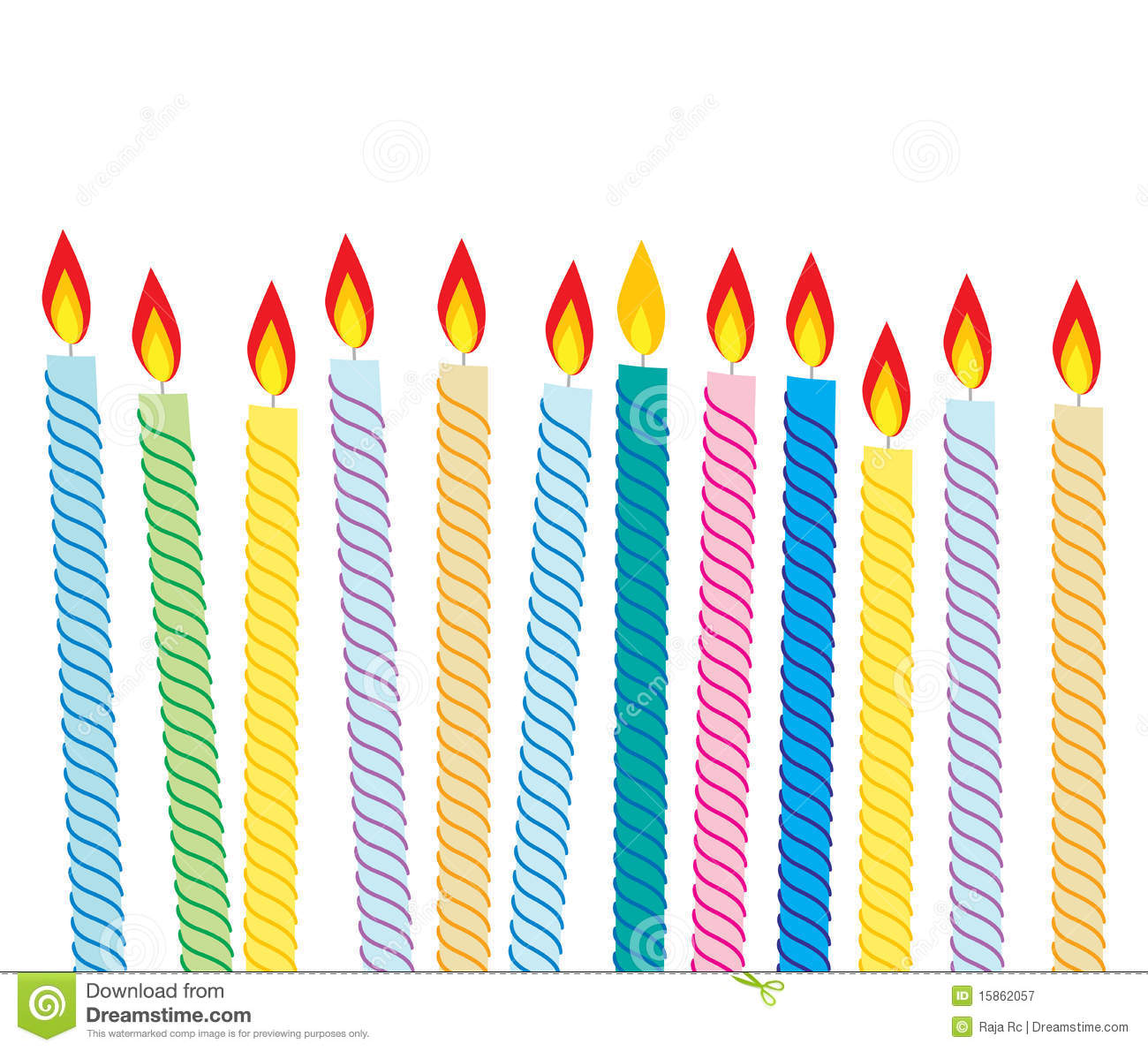1300x1190 Birthday Candle Border Clipart