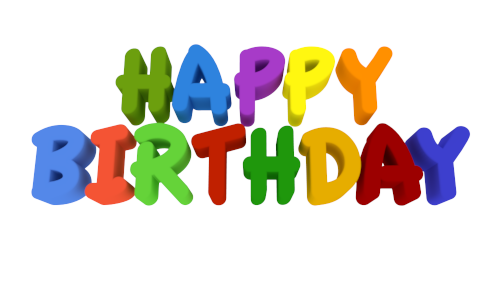 500x300 Happy 6th Birthday Border Clipart