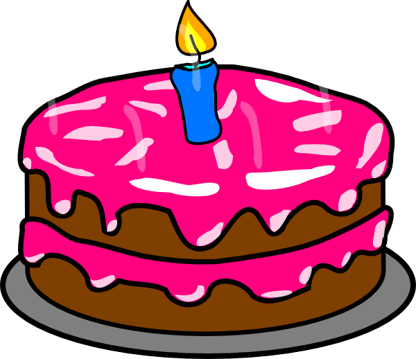600x518 Cake Clipart 2 Candle