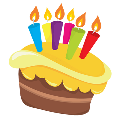 400x400 Birthday Cake Drawing Blue Transparent Png