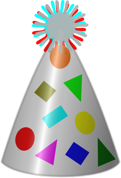 408x599 Birthday Hat Clip Art