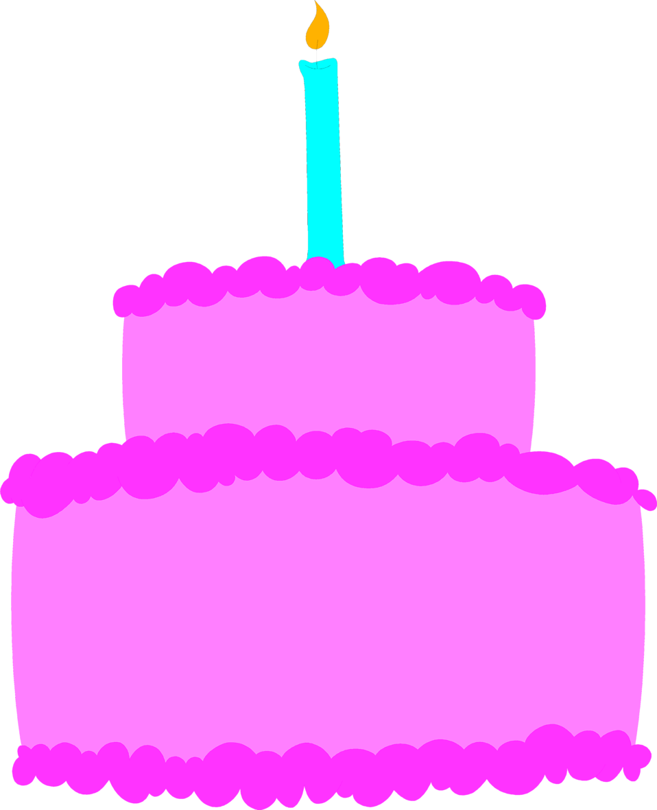 958x1181 Cake Birthday Free Stock Photo Illustration Of A Purple