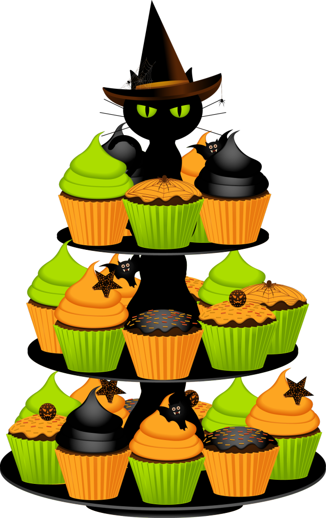 639x1016 Halloween Birthday Cake Clipart