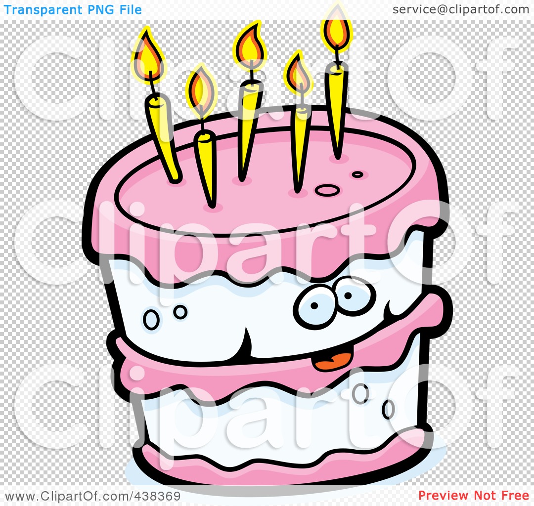 1080x1024 Royalty Free (Rf) Clipart Illustration Of A Birthday Cake