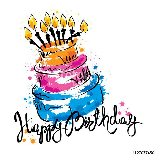 Birthday Cake On Fire Clipart | Free download on ClipArtMag