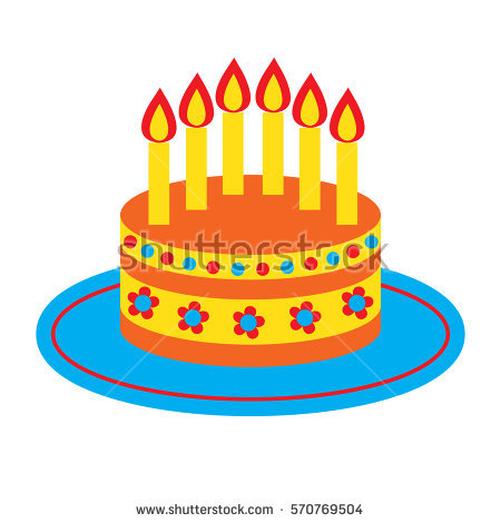 450x470 Candle Clipart Six