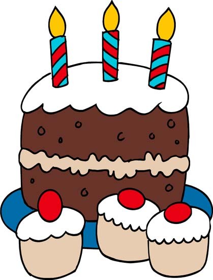 419x550 Birthday Cake Clipart Funny