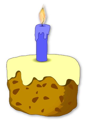 289x409 Free Birthday Candle Clipart