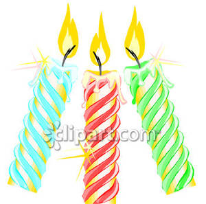 300x297 Candle Clipart Birthday Candle