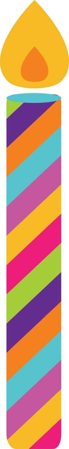 236x1533 Mini Birthday Candle Cutouts (12pkg) Birthdays, Minis And Clip