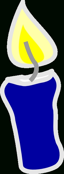 216x587 Top 10 Birthday Candle Clip Art