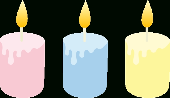550x318 Birthday Candle Clipart 5 Candles Clip Art Image