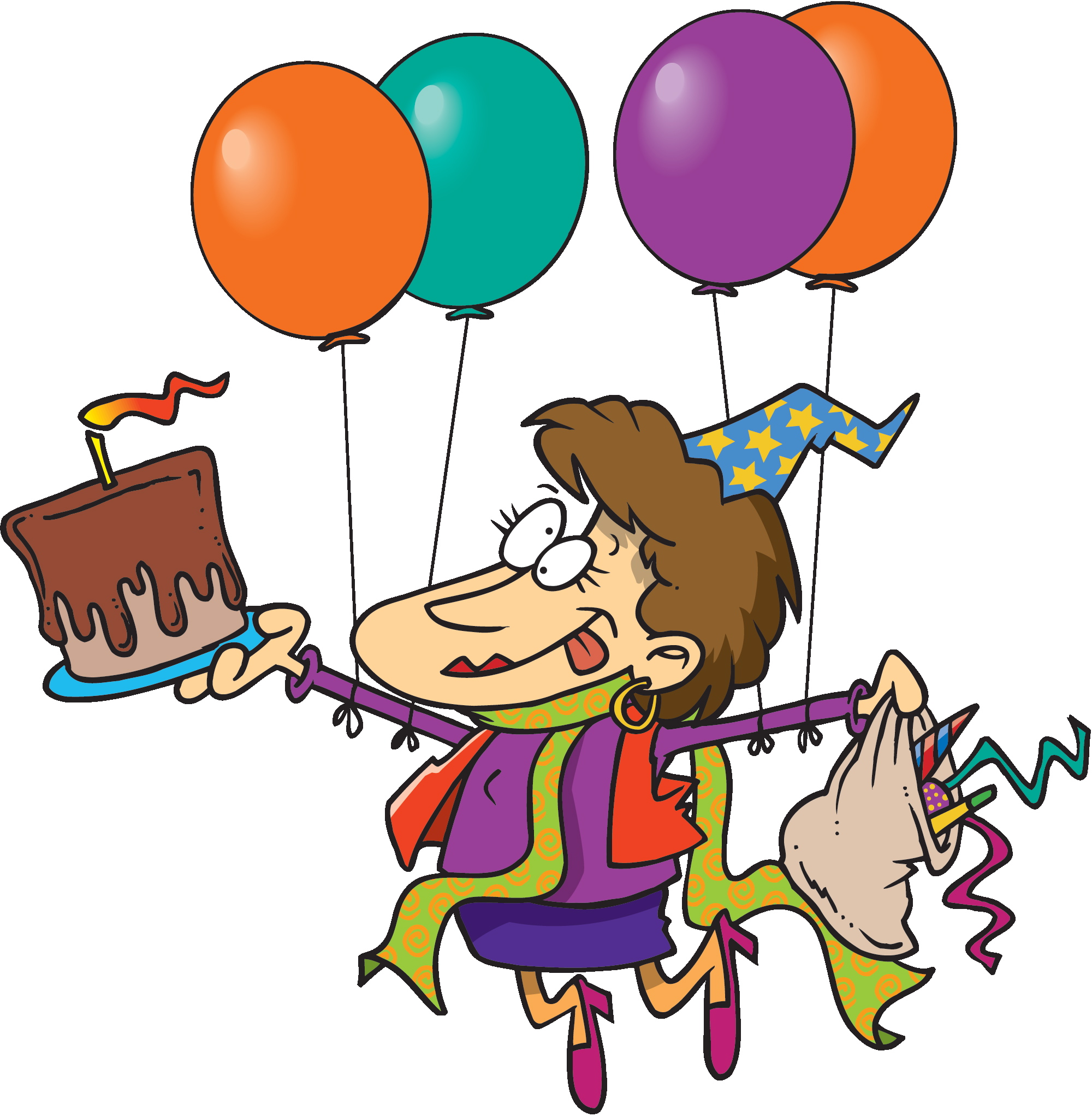 Birthday Cartoons Images Free Download On Clipartmag