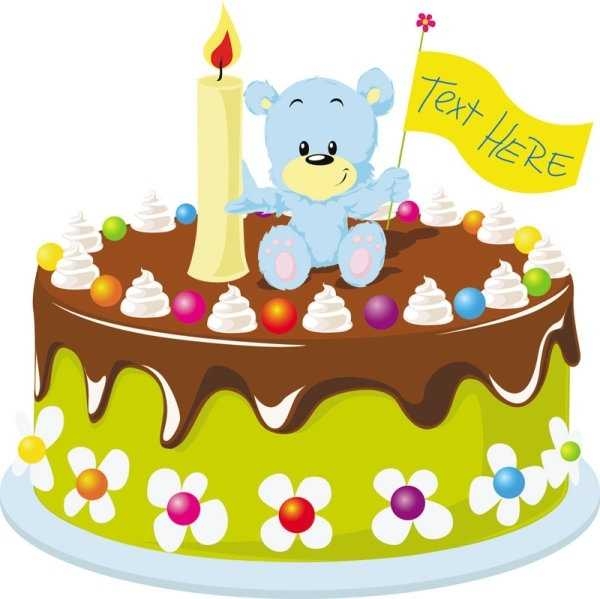 600x599 Cartoon Birthday Cake Clipart Happy Birthday Cake Cartoons