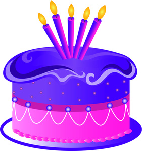 281x300 Dancing Birthday Cake Clip Art