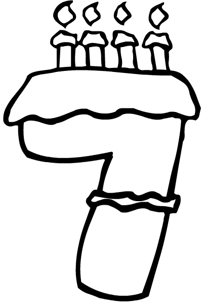 Birthday Clipart Black And White