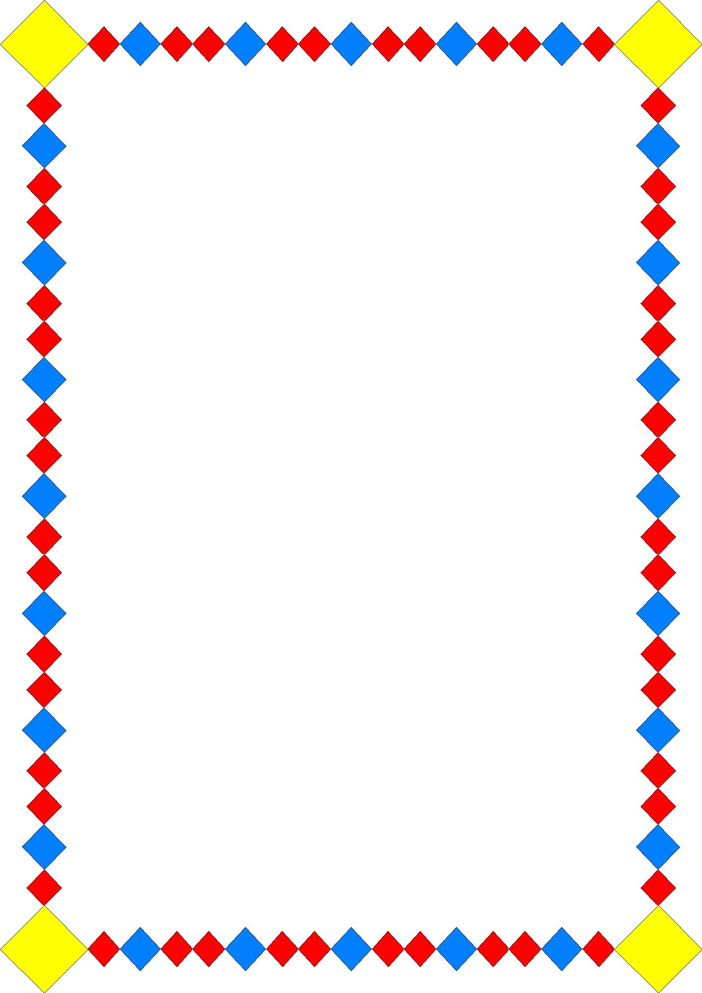 1414x2000 Birthday Clip Art Borders And Frames