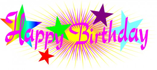 520x231 Birthday Clip Art Best Free, Printable Happy Birthday Clip Art