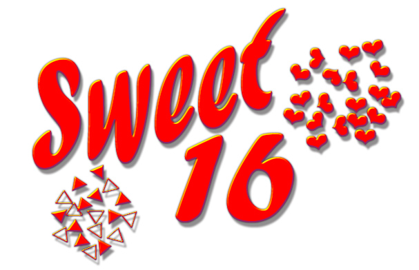 607x392 Sweet 16 Clipart 16 Birthday Clipart Free Download Clip Art Free
