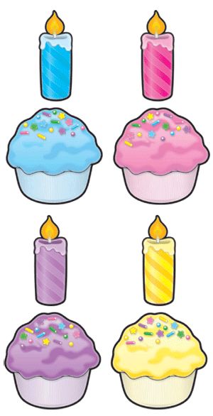300x586 Candle Cupcake Clipart, Explore Pictures