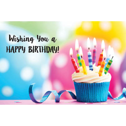 404x404 Cupcake And Candles Happy Birthday