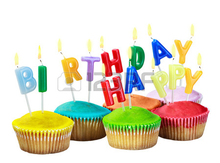 Birthday Cupcake With Candle | Free download on ClipArtMag